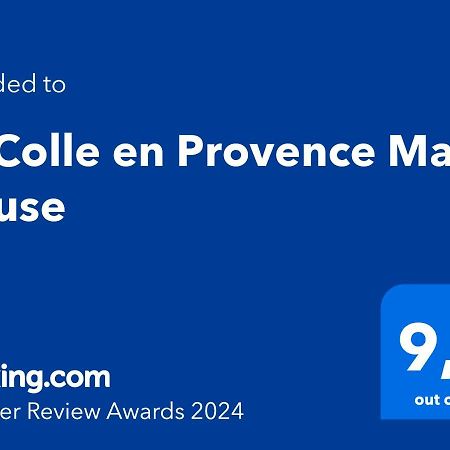 Вілла La Colle En Provence Main House Sigonce Екстер'єр фото
