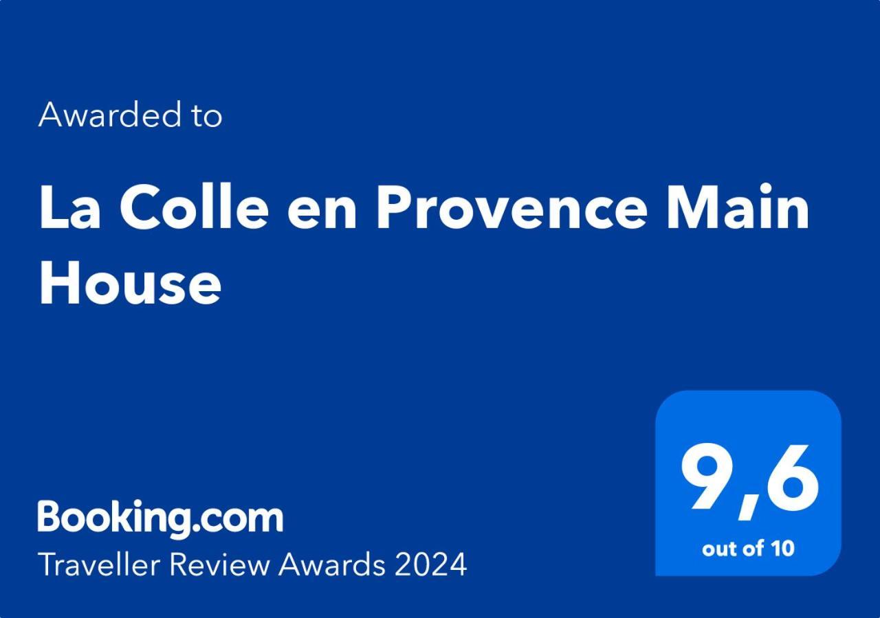 Вілла La Colle En Provence Main House Sigonce Екстер'єр фото